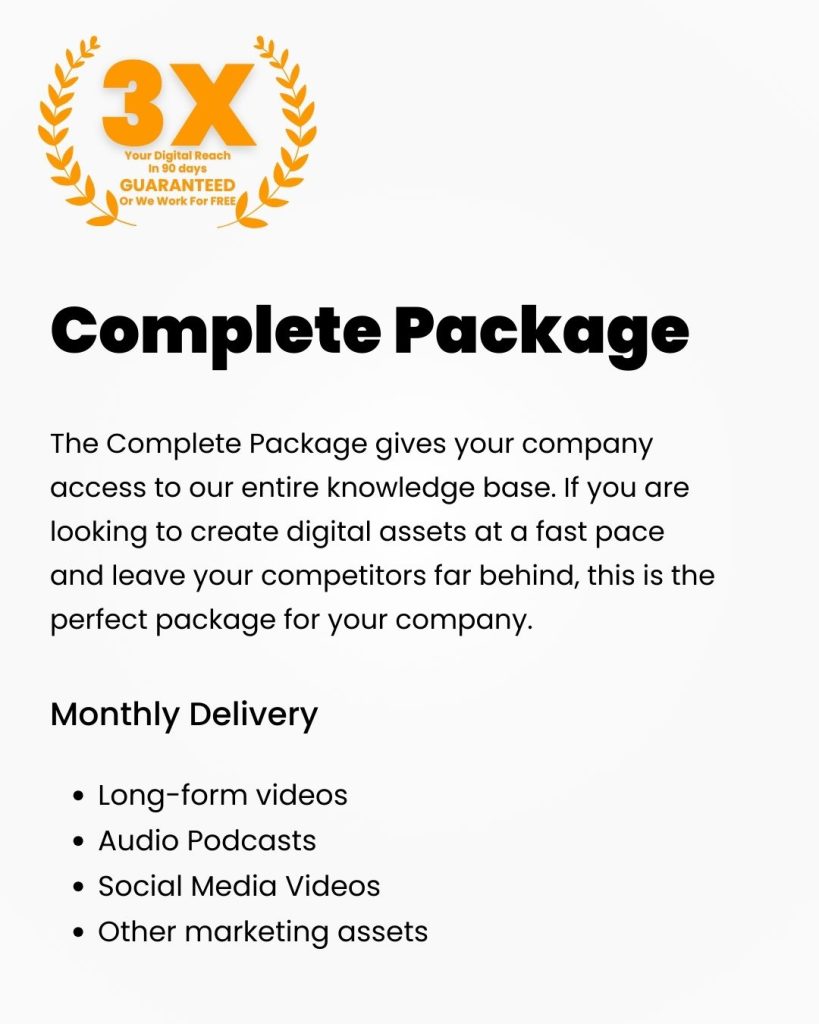 complete package complete package image for monthly video content