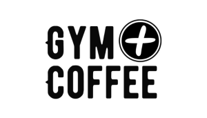 Gym + coffee logo